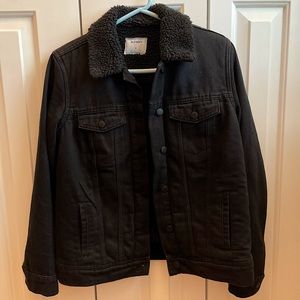 Old Navy Fleece Lined Jean Jacket